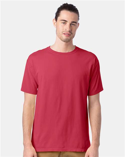 Men's Garment-Dyed T-Shirt - Crimson Fall