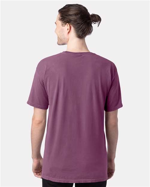 Men's Garment-Dyed T-Shirt - Purple Plum Raisin