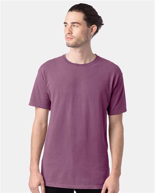 Men's Garment-Dyed T-Shirt - Purple Plum Raisin