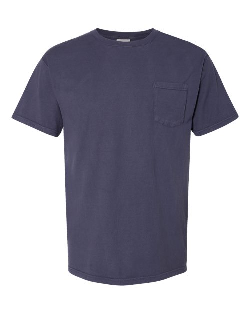 Unisex Garment-Dyed Pocket T-Shirt - Anchor Slate