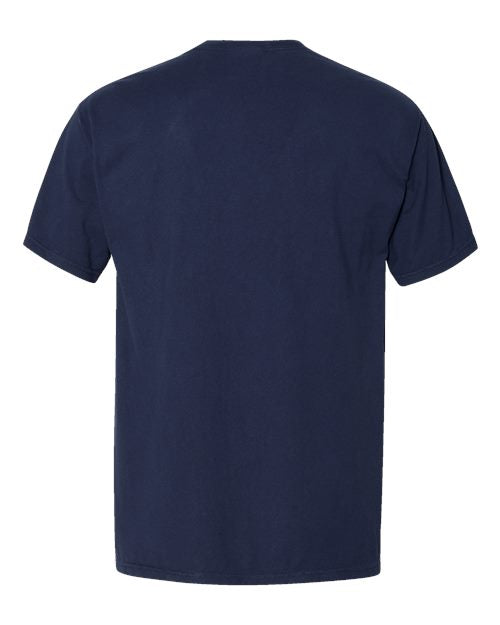 Unisex Garment-Dyed Pocket T-Shirt - Navy