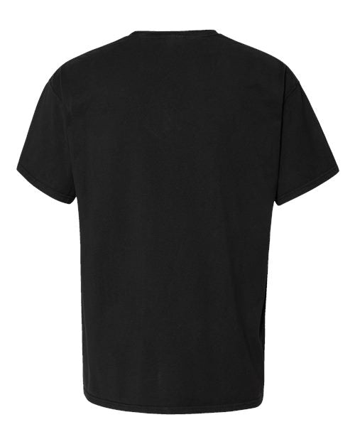 Unisex Garment-Dyed Pocket T-Shirt - Black