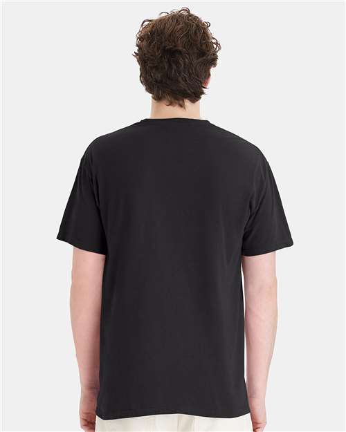 Unisex Garment-Dyed Pocket T-Shirt - Black