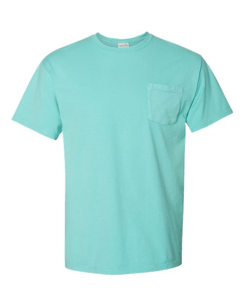 Unisex Garment-Dyed Pocket T-Shirt - Mint