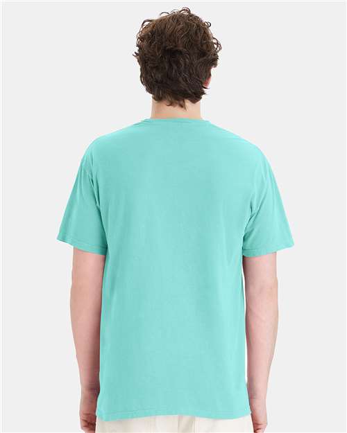 Unisex Garment-Dyed Pocket T-Shirt - Mint