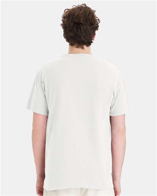 Unisex Garment-Dyed Pocket T-Shirt - White