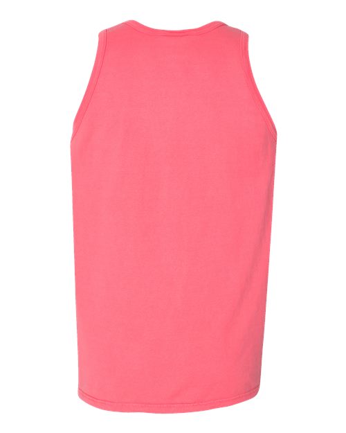 Unisex Garment-Dyed Unisex Tank Top - Coral Craze