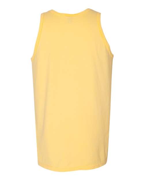 Unisex Garment-Dyed Unisex Tank Top - Summer Squash Yellow