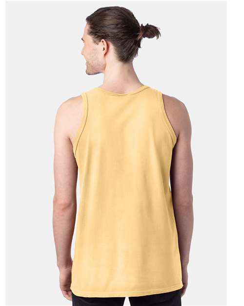 Unisex Garment-Dyed Unisex Tank Top - Summer Squash Yellow