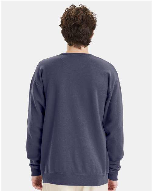 Unisex Garment-Dyed Crewneck Sweatshirt - Anchor Slate