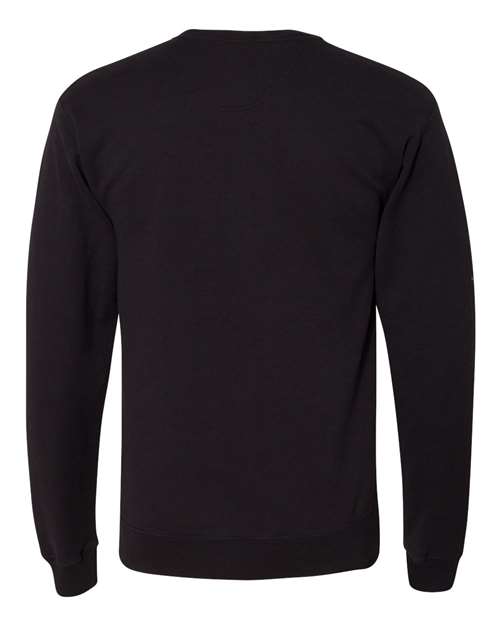Unisex Garment-Dyed Crewneck Sweatshirt - Black