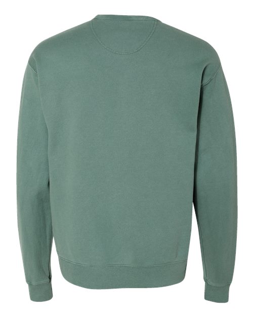 Unisex Garment-Dyed Crewneck Sweatshirt - Cypress Green