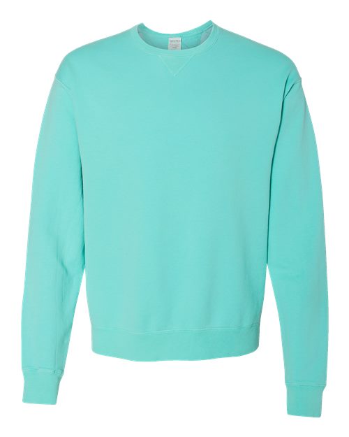 Unisex Garment-Dyed Crewneck Sweatshirt - Mint