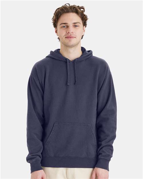 Unisex Garment-Dyed Hooded Sweatshirt - Anchor Slate