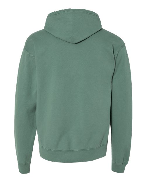 Unisex Garment-Dyed Hooded Sweatshirt - Cypress Green