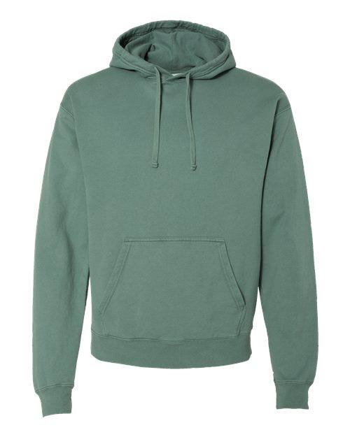 Unisex Garment-Dyed Hooded Sweatshirt - Cypress Green