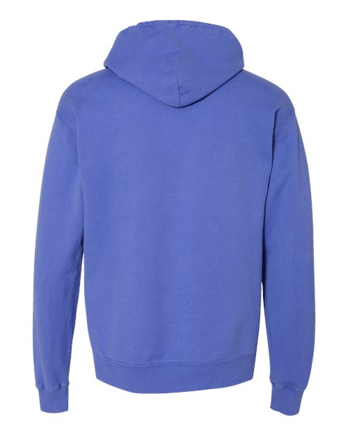 Unisex Garment-Dyed Hooded Sweatshirt - Deep Forte Blue