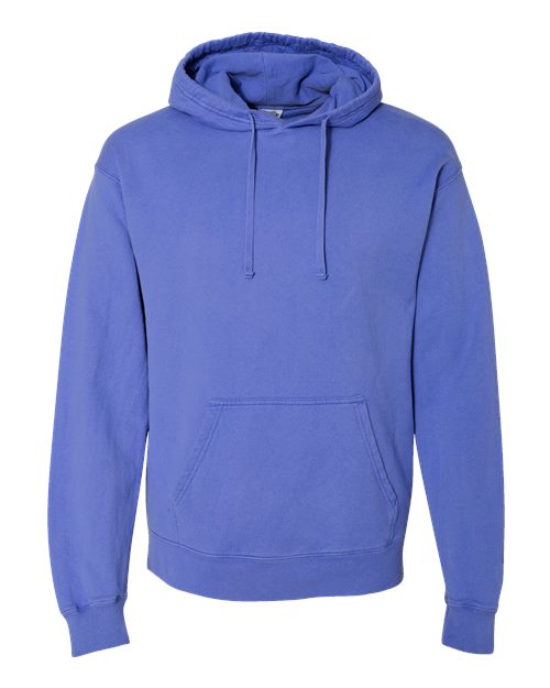 Unisex Garment-Dyed Hooded Sweatshirt - Deep Forte Blue