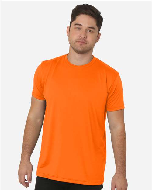 Unisex USA-Made Performance T-Shirt - Bright Orange