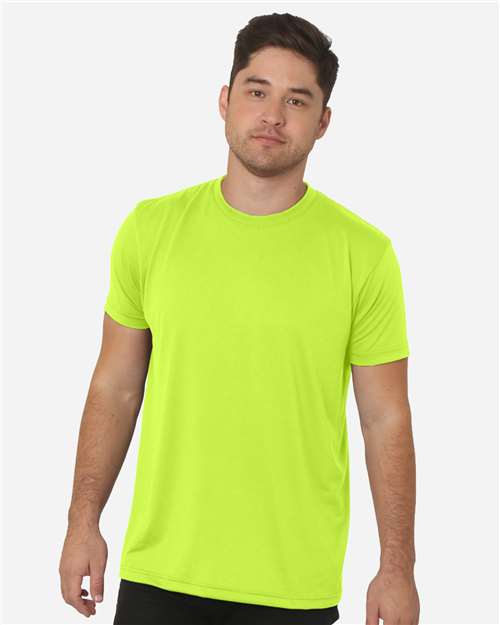 Unisex USA-Made Performance T-Shirt - Lime Green