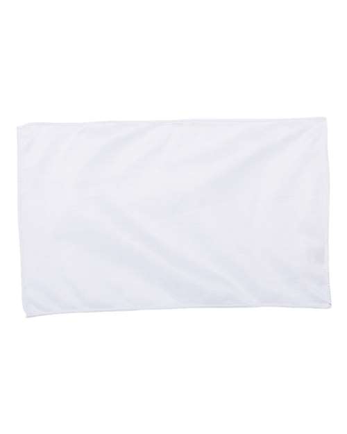 Value Microfiber Rally Towel - White