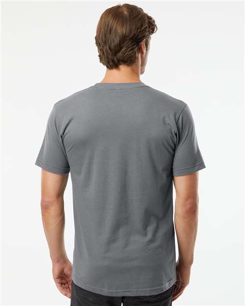Unisex Fine Jersey Tee - Asphalt