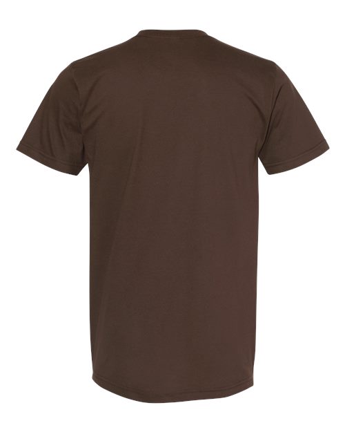 Unisex Fine Jersey Tee - Brown