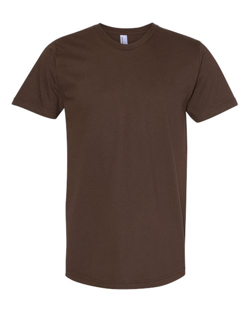 Unisex Fine Jersey Tee - Brown