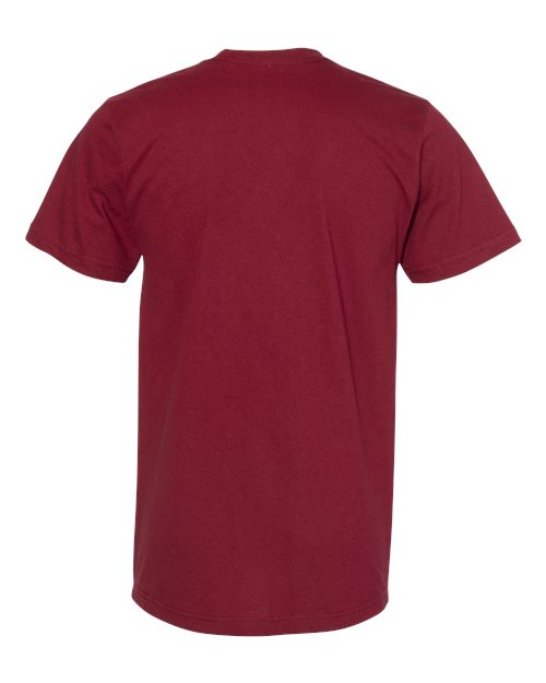 Unisex Fine Jersey Tee - Cranberry