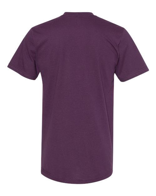 Unisex Fine Jersey Tee - Eggplant