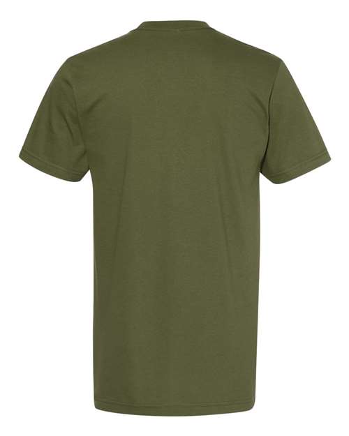 Unisex Fine Jersey Tee - Olive