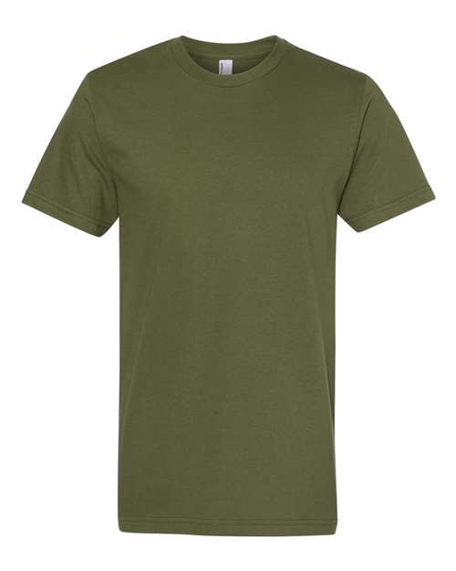 Unisex Fine Jersey Tee - Olive