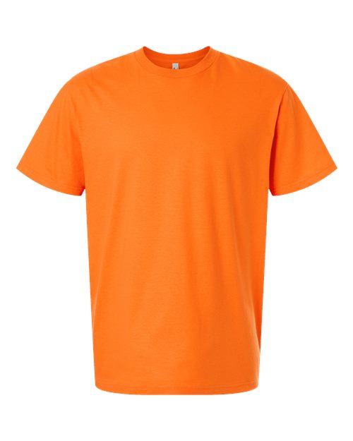 Unisex Fine Jersey Tee - Orange