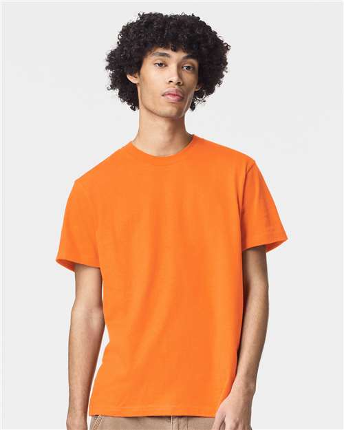 Unisex Fine Jersey Tee - Orange