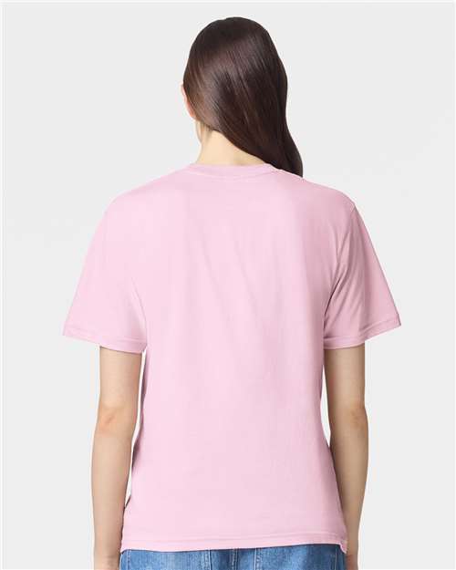 Unisex Fine Jersey Tee - Pink