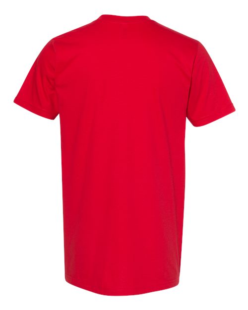 Unisex Fine Jersey Tee - Red