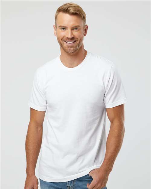 Unisex Fine Jersey Tee - White