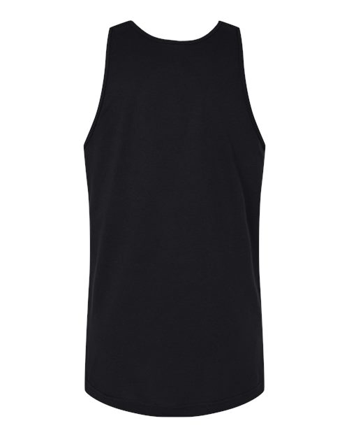 Unisex Fine Jersey Tank - Black