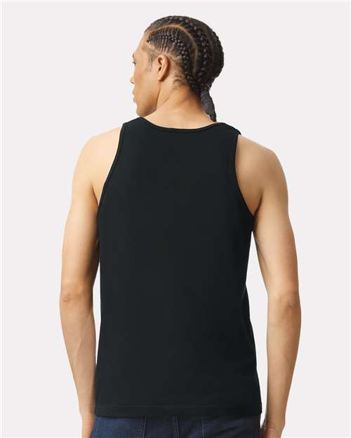 Unisex Fine Jersey Tank - Black