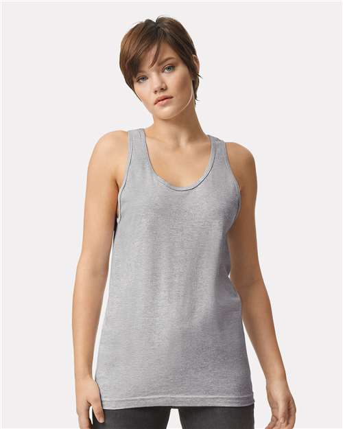 Unisex Fine Jersey Tank - Heather Grey
