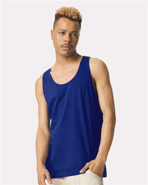 Unisex Fine Jersey Tank - Lapis