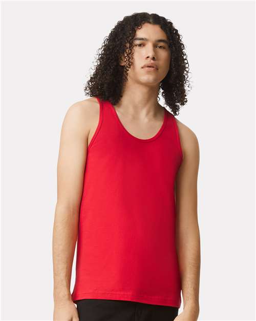 Unisex Fine Jersey Tank - Red