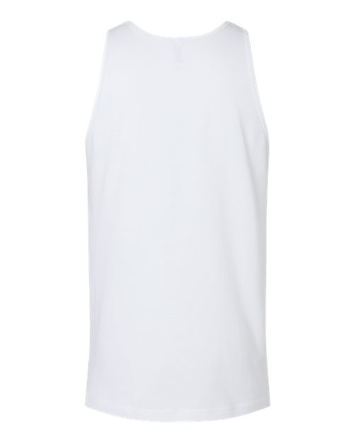 Unisex Fine Jersey Tank - White