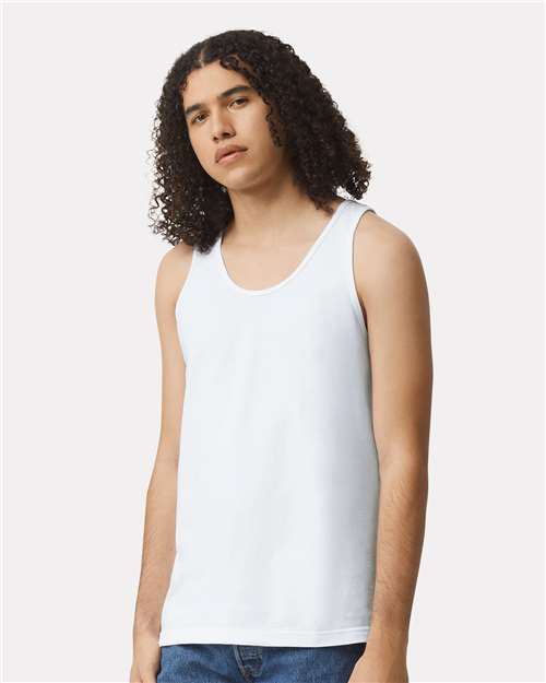 Unisex Fine Jersey Tank - White