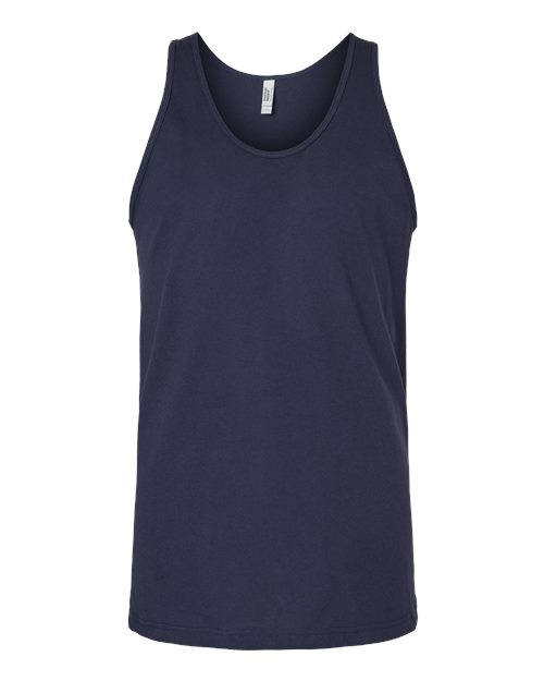 Unisex Fine Jersey Tank - Navy