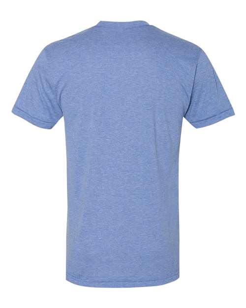 Unisex Triblend Track Tee - Athletic Blue