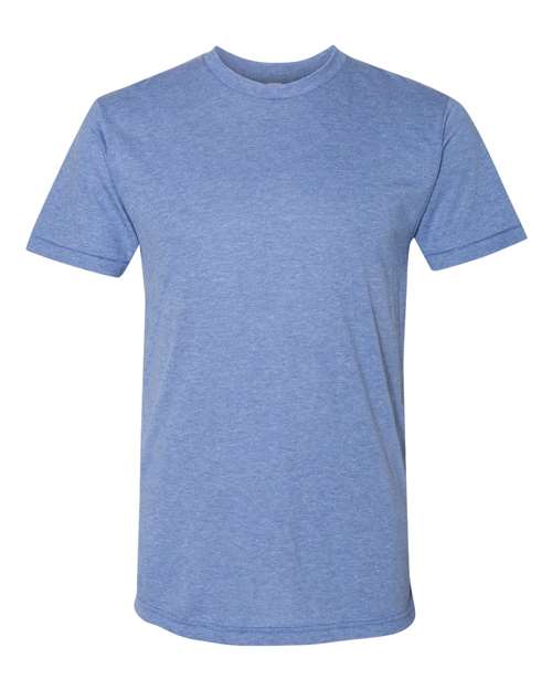 Unisex Triblend Track Tee - Athletic Blue