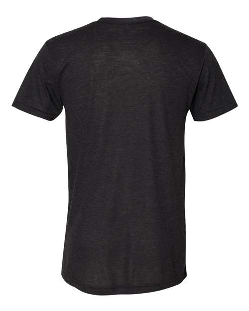 Unisex Triblend Track Tee - Tri-Black
