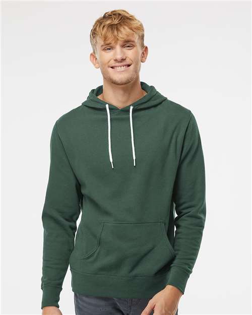 Unisex Lightweight Hooded Sweatshirt - Alpine Green