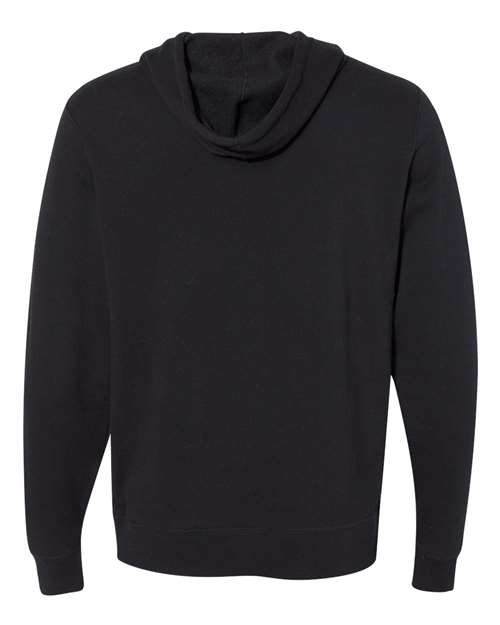 Unisex Lightweight Hooded Sweatshirt - Black